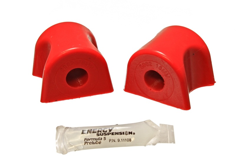 Scion FR S Sway Bar Bushing Kit - Front - Energy Suspension - 18mm Performance Polyurethane - Red - `13-`27